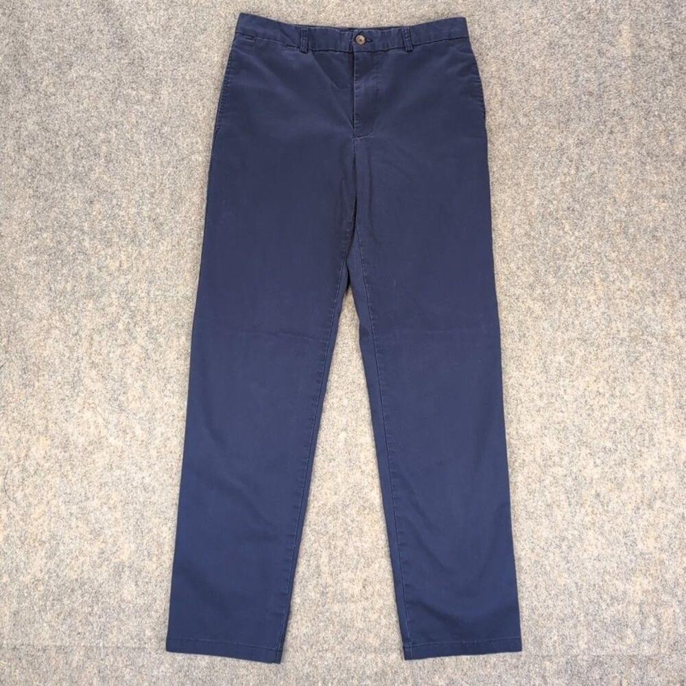 Polo Ralph Lauren Pants Boys 20 Blue Stretch Twill Chino School Uniform Casual